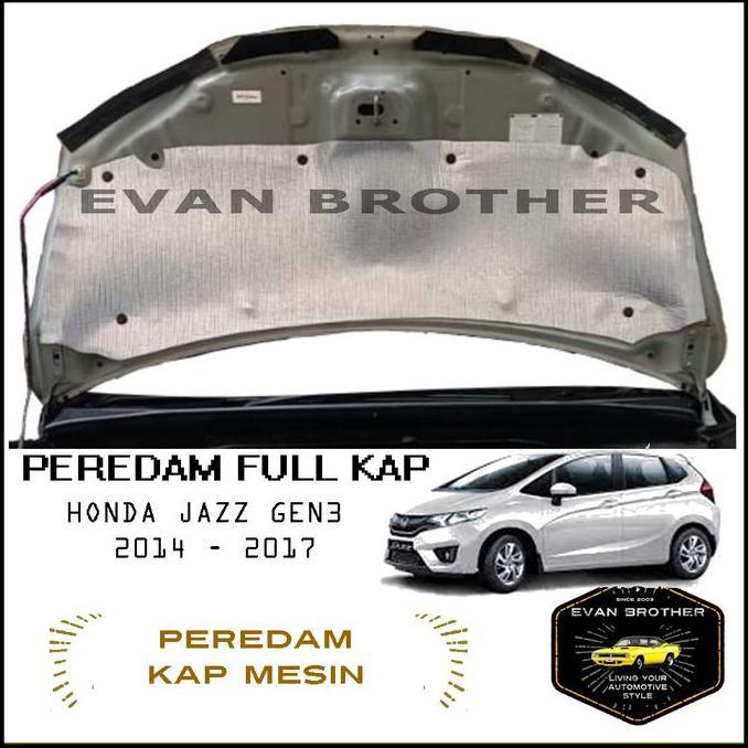 Peredam Panas Kap Mesin Mobil HONDA JAZZ Tahun 2015 - 2020 FULL KAP