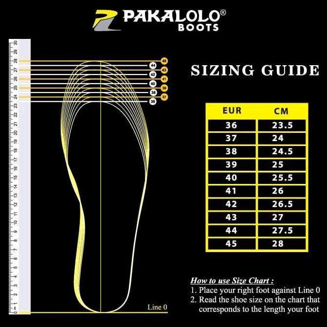 pakalolo boots sandal kulit asli glory 01 sandal cowok buat lebaran