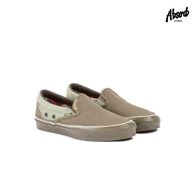 Vans Vault OG Classic Slip-On LX x Nel Cabourn (USMC Army Mix)