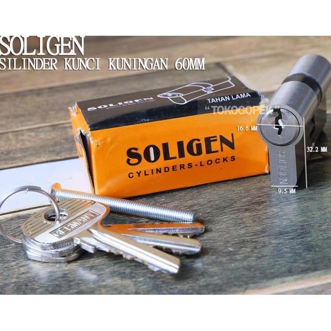 Ferza High Security Cylinder 60Mm - Silinder Kunci Restock!