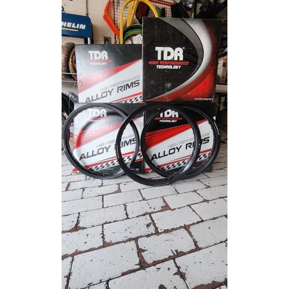 tdr velg wx ring 18 warna hitam lebar 160 185 215