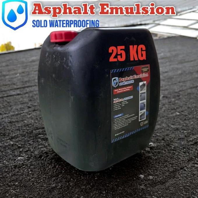 Aspal Cair 25Kg Anti Bocor Dan Rembes Asphalt Emulsion For Waterproofing Terbaru 