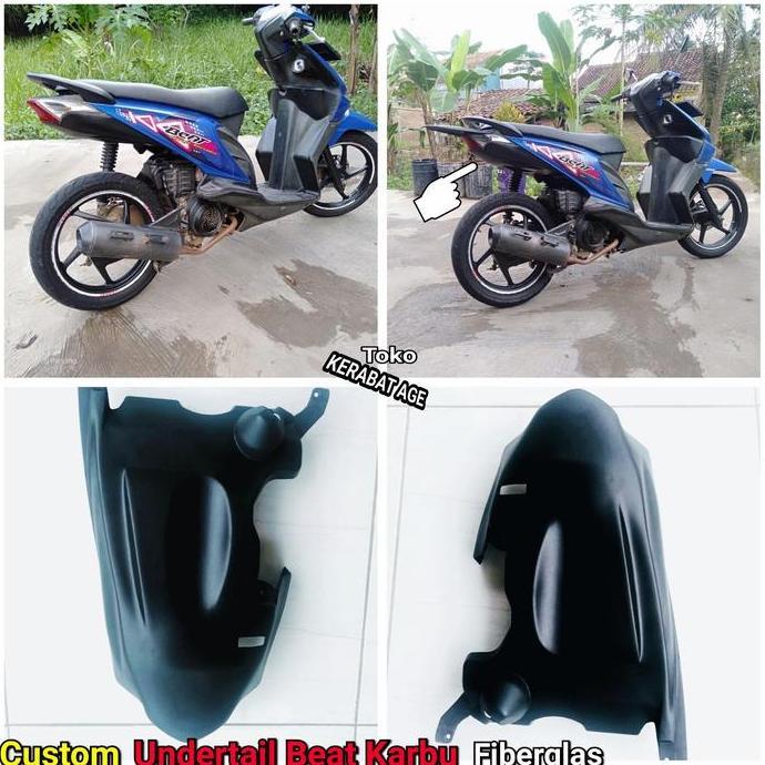 UNDERTAIL BEAT KARBU AKSESORIS MODIFIKASI SPAKBOR BELAKANG SPESIAL