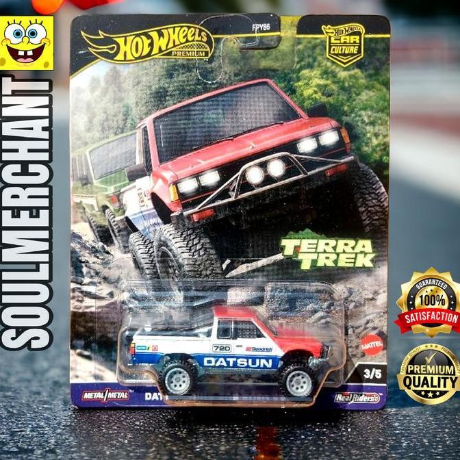 Hot Wheels Premium Terra Trek Datsun King Cab Baja Custom New