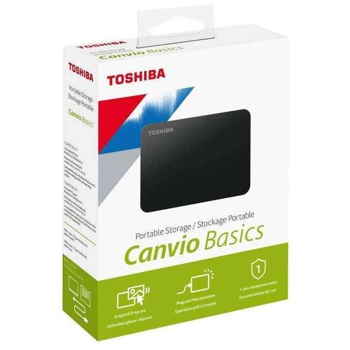 TOSHIBA 1TB HDD EXTERNAL CANVIO