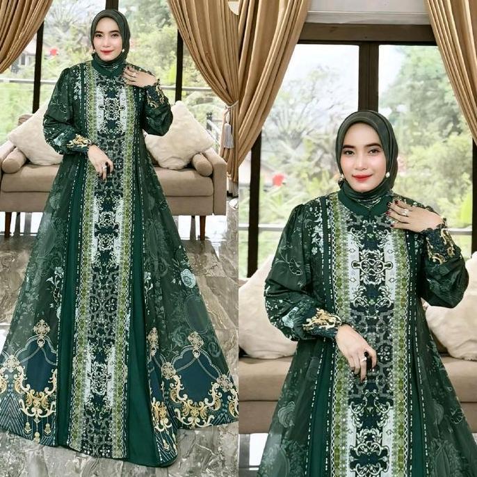 Gamis Syari Terbaru Azzahra Series By Mariani Fashion / Gamis Syari Kekinian / Gamis Syari Mewah/  G