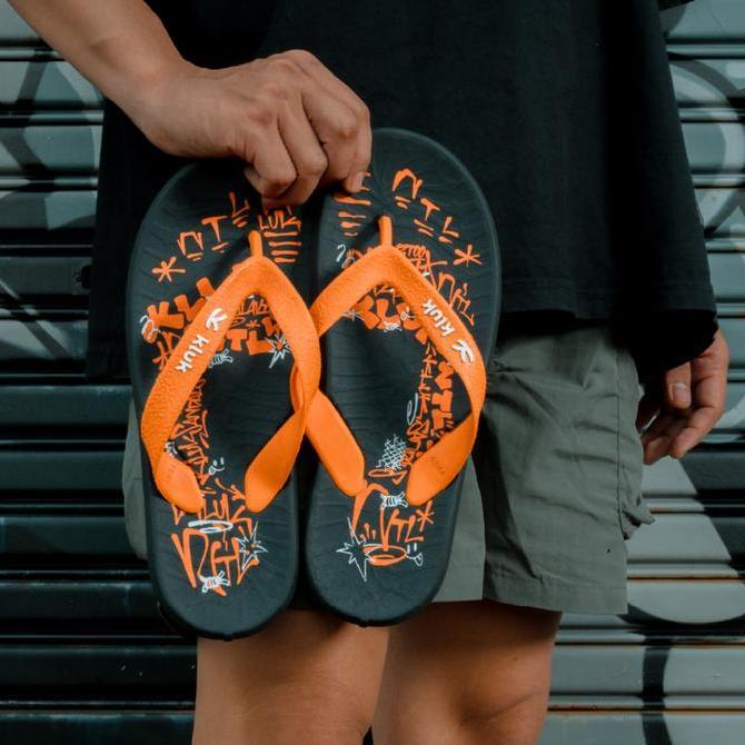 [KLUK X NTL] Sandal Jepit Pria - Marvick Rogue - c Premium Sandal | Limited Collab "Nevertoolavish"