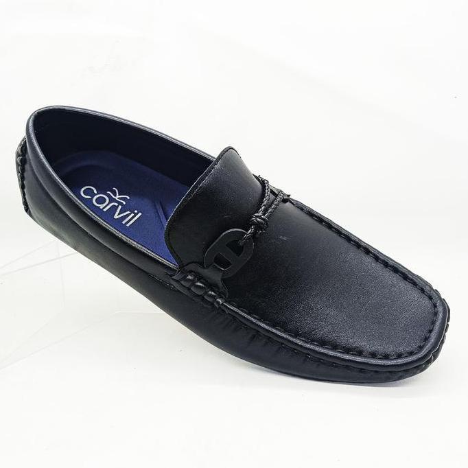 Carvil Fomo SM - Sepatu Kulit Casual Pria Dewasa Carvil Orinal