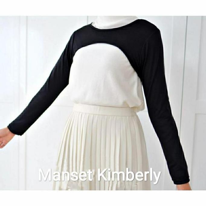 Manset Tangan Sambung Bolero/Manset KimBerly Long Bolero Crop Top