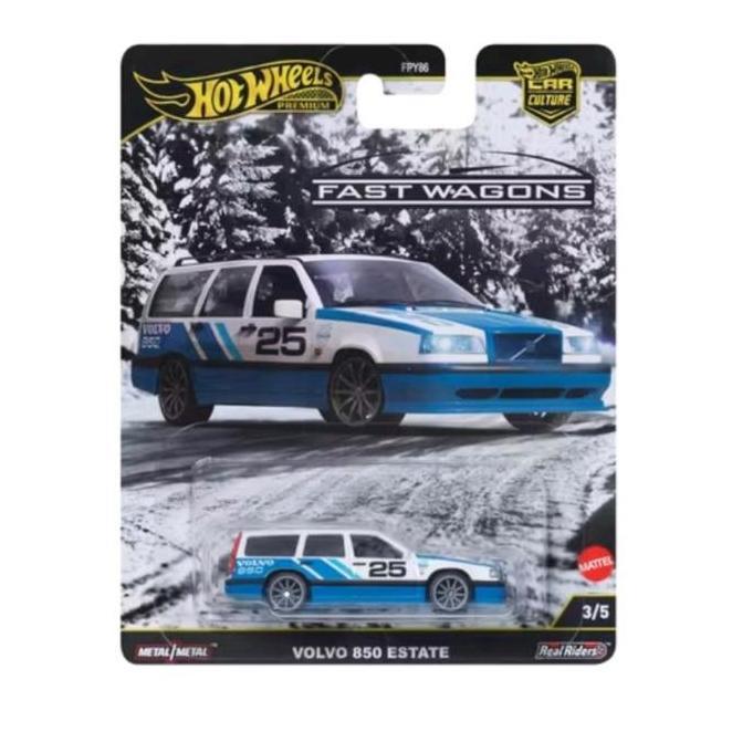 Hot Wheels Premium Volvo 850 Estate Fast Wagons