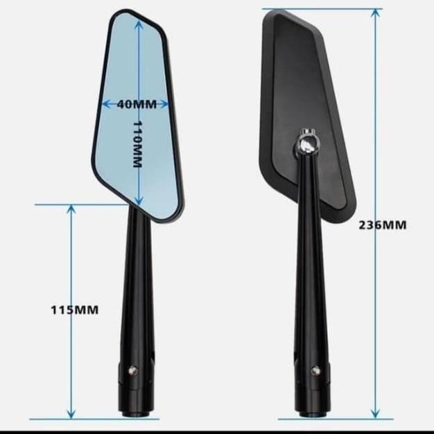 Promo Spion Circuit Model Rizoma For Nmax - Aerox - Lexi - Pcx - Vario 125 150 Ka - Kra Diskon