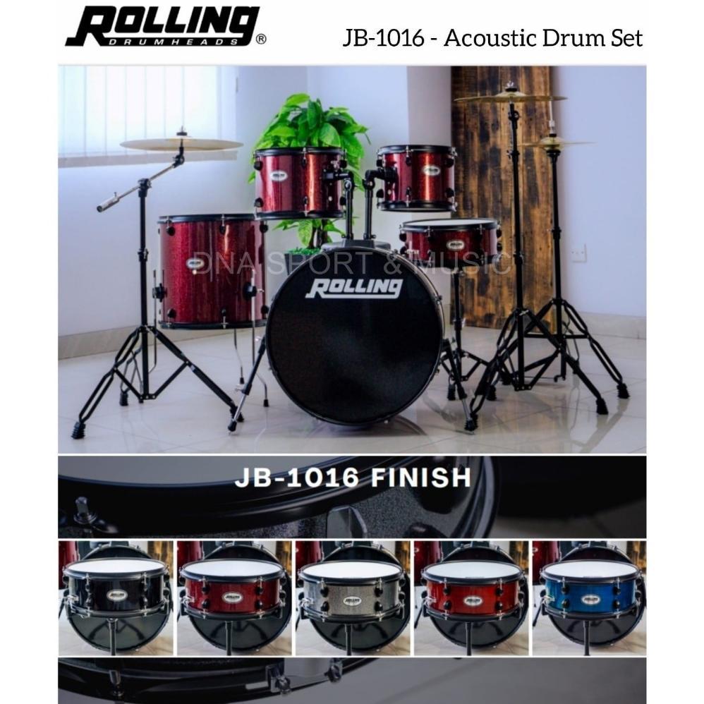 Drum Set Akustik ROLLING JB-1016 - ORIGINAL