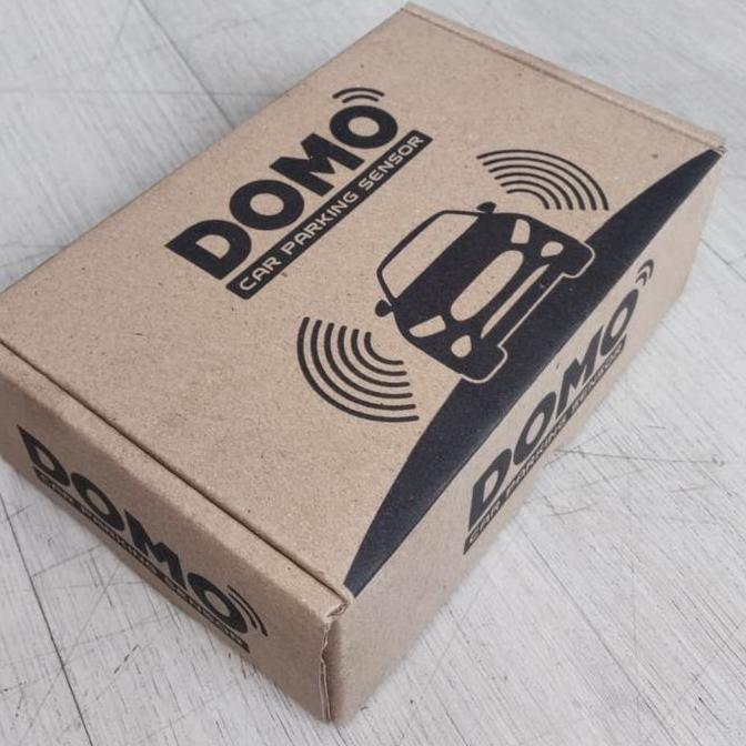 Promo DOMO Sensor Parkir Mobil Mundur 2 Titik Bunyi Beep TERMURAH - Silver Diskon