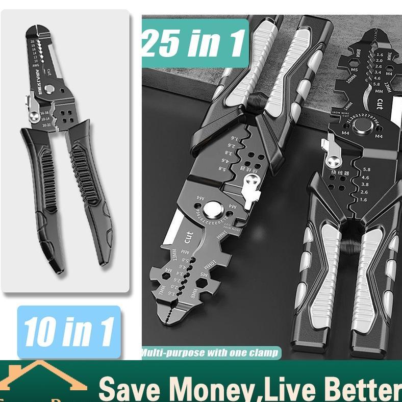 25In1Tang Multifungsi/Tang Potong Kabel Listrik/Tang Serbaguna Multifungsi/Tang Potong Kabel Listrik