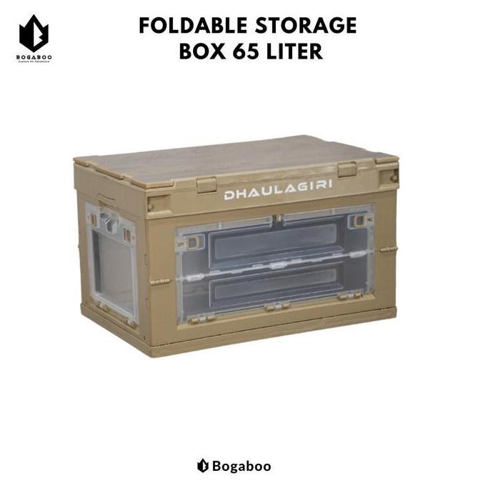 Dhaulagiri Foldable Camping Box 65 L - Storage Box Lipat - Kotak Penyi