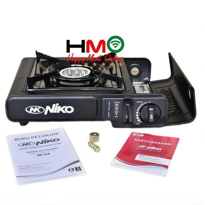 NEW KOMPOR PORTABLE NIKO 2 IN 1 NK-268 NK268 NK 268 ORI