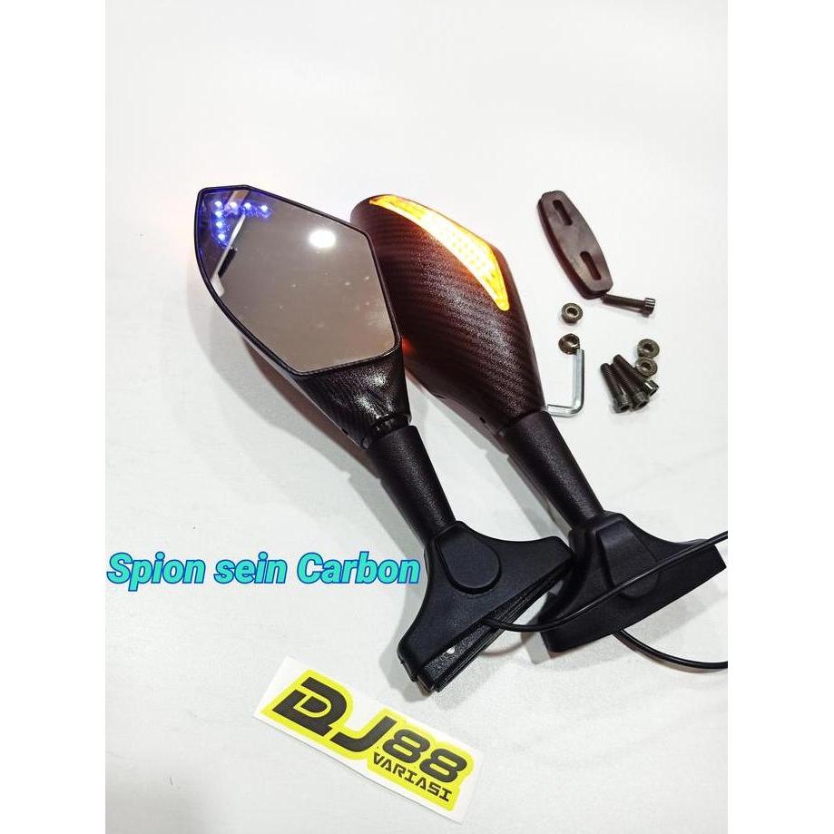 Promo Spion sein cbr 250rr spion lipat tekuk led r25 cbr 150 nmax Diskon