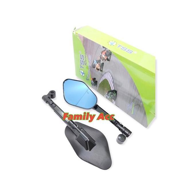 Promo SPION VARIASI TOMOK MODEL RIZOMA OKTAGON ELLISE ALUMINIUM CNC MOTOR VESPA NMAX 155 AEROX 155 P