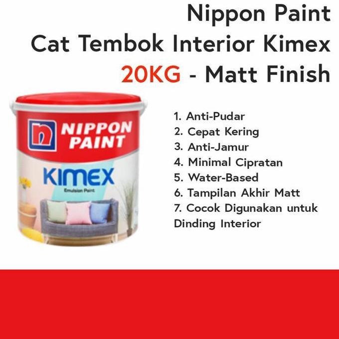 TERMURAH - Cat Tembok Nippon Paint Kimex 20kg