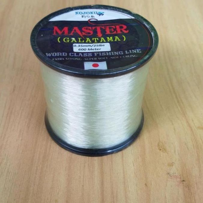 Pesce- Senar Tali Leader Kenceh Pancing Master Super Kuat Lentur Anti Kriting Mudah Tenggelam Tahan 