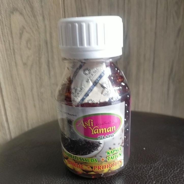 Habbatussauda Asli Yaman 4 In 1 Plus Garlic