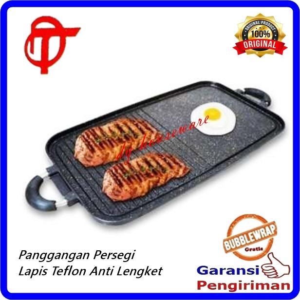 Multi Grill Pan Persegi Panjang Wajan Panggang Serbaguna Td