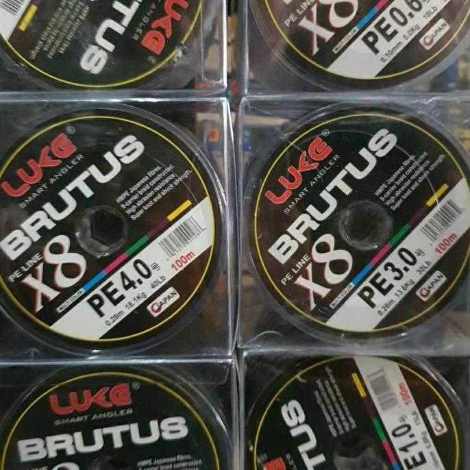 Pesce- Senar Pe X8 Luke Brutus Multicolor 100 M