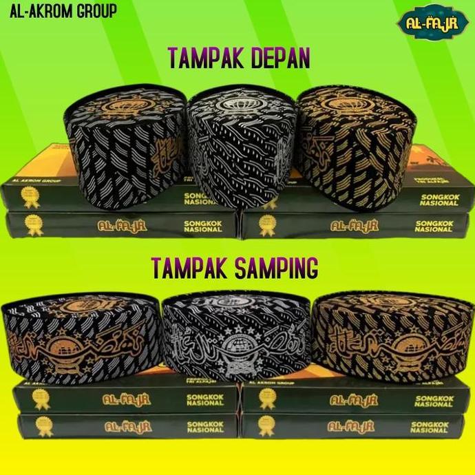 Stile- Peci Songkok Kopiah Batik Lukis Nu Anak Dan Desa Berkualitas