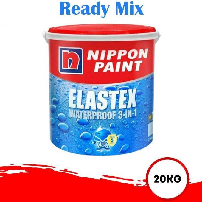 NEW Cat Tembok Pelapis Anti Bocor Nippon Paint Elastex 20kg Cat Tembok