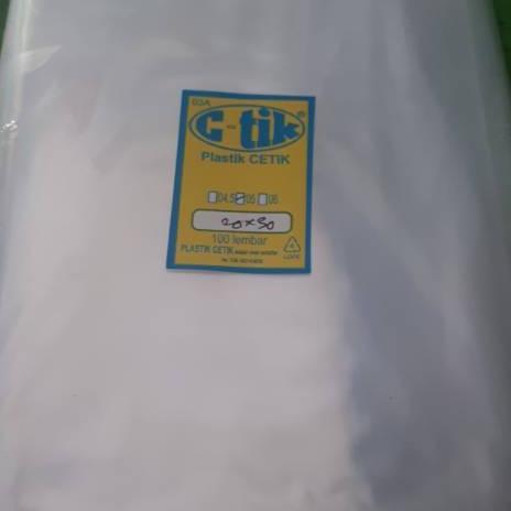 Plastik Klip 20X30 Cm Tebal 0.5 / Plastik Klip Besar / Plastik Klip Tebal