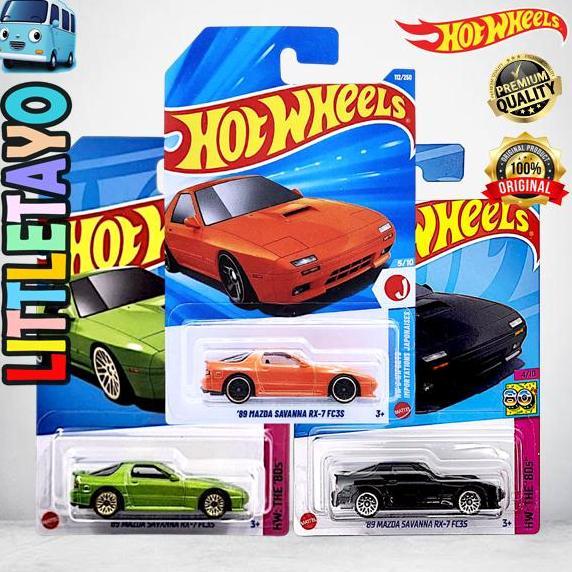 HOTWHEELS 89 MAZDA SAVANNA RX-7 FC35 PUTIH 2021 FIRST EDITION JDM New