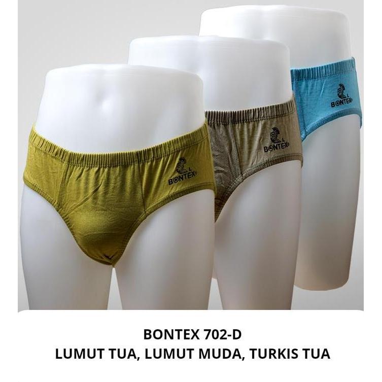 Sale Celana Dalam Pria Bontex 702- Katun Nyaman - Isi 3 Pcs