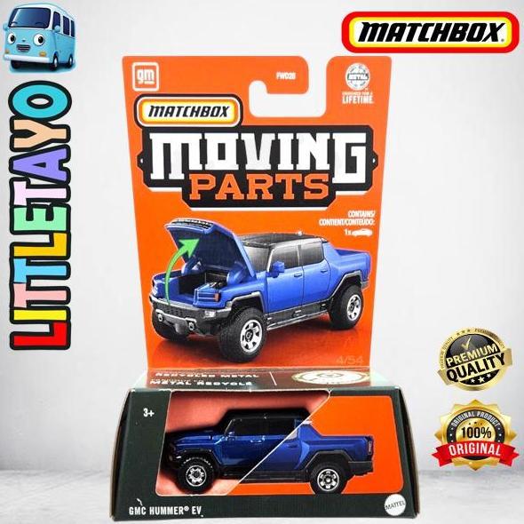 MATCHBOX MOVING PARTS GMC HUMMER EV ABU - JEEP TOYOTA OFF ROAD H2 H3 New