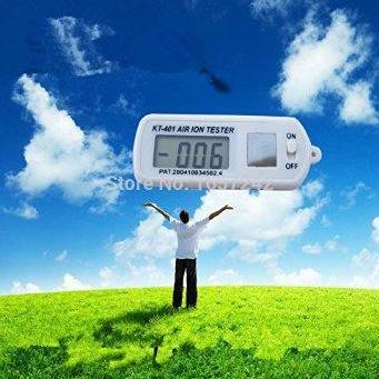 Air Ion Tester - Ukur kadar ion POSITIF & NEGATIF di udara ( + dan -)