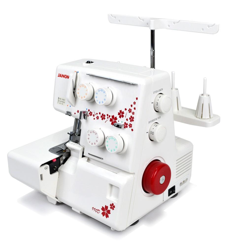 Janome 990D Mesin Obras Dan Neci Portable Multifungsi