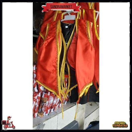 Setelan Celana + Rompi Baju Bujang Ganong Anak Usia 3 - 12 Tahun / Baju Ganong Full Set / Kostum Pen