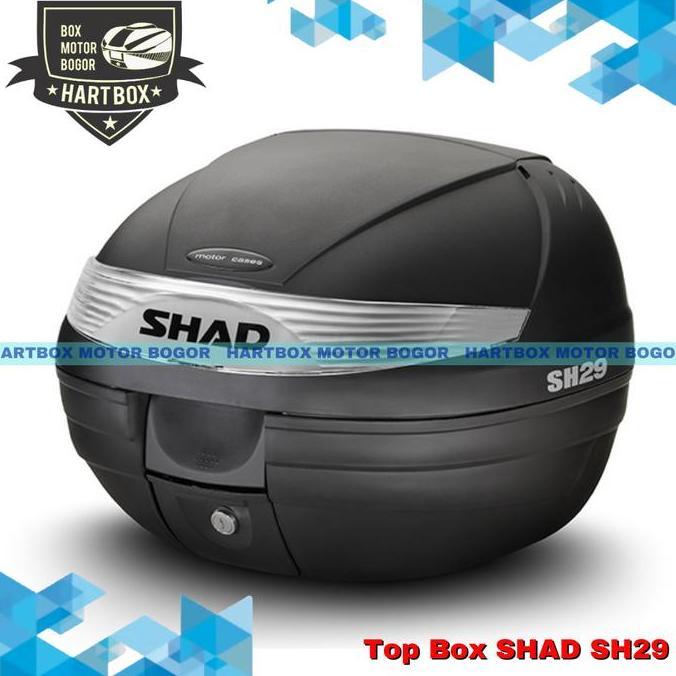 Box Motor Shad SH29 | TopBox Original Shad SH 29 Black Box Atas Kecil terlaris