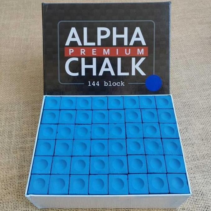 Chalk Stick Billiard Alpha Gross - Kapur Stick Billiard Alpha - Billiard