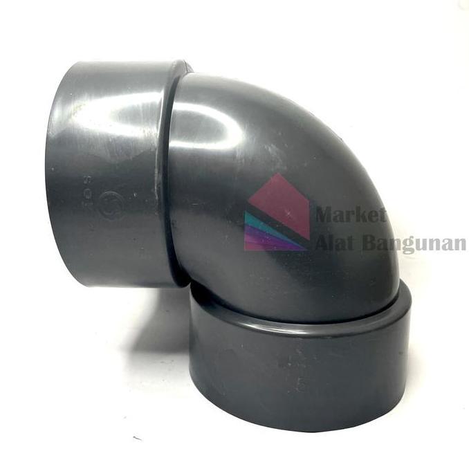 Knee Pvc 5 Inch So / Knie Elbow 5" Inch / Keni Bengkokan Sambungan Pipa Paralon L Murah