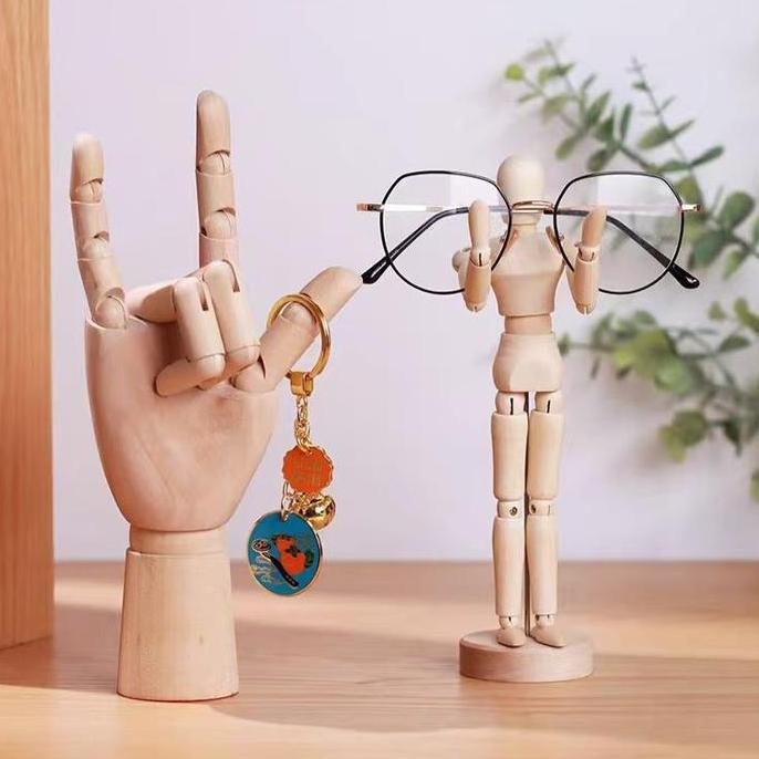 Manekin Kayu Manekin Tangan Pajangan Action Figure Hiasan Meja Patung Manekin Sketsa Kado