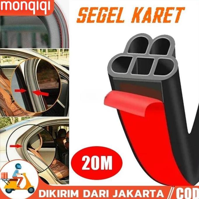 20 Meter Karet Peredam Pintu Mobil Peredam Pintu Mesin Universal - Karet Peredam Pintu Mobil Univers