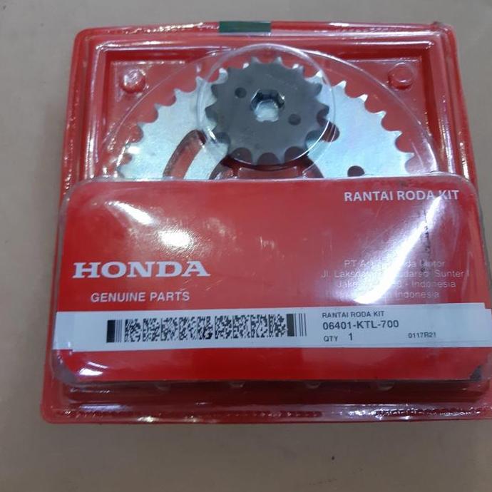 Gear Set-Gir Set Honda Supra Fit New Jumbo-Revo110 2006-2008 Asli KTL terlaris