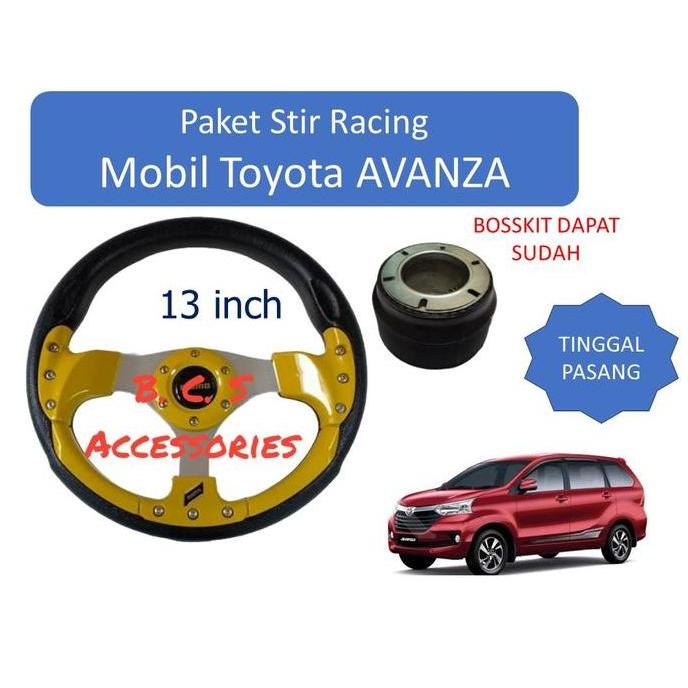 PAKET STIR RACING TINGGAL PASANG KHUSUS MOBIL AVANZA - STIR RACING BERKUALITAS UNTUK MOBIL AVANZA CA
