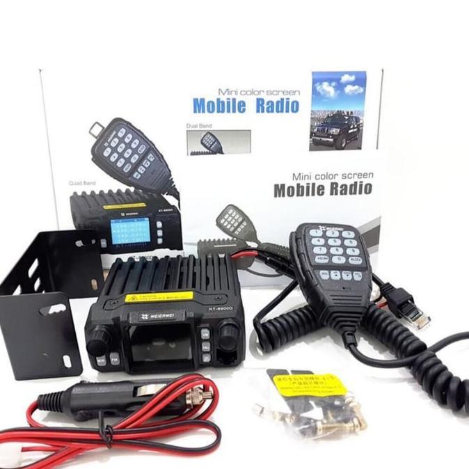 KT 8900D RIG MINI 4 BAND QUAD VHF UHF 8900 MOBILE RADIO KT8900 WEIRWEI