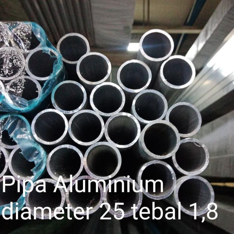 Terlaris Pipa Aluminium Od 25 X Id 21 X 500 / Pipa Alumunium