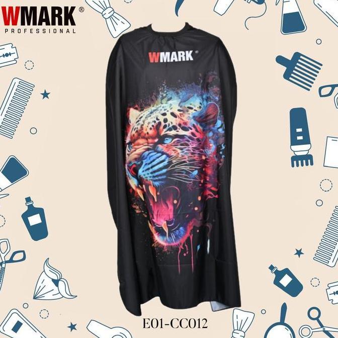 Capelli- Kain Kep Kip Wmark Barbershop Hairdressing Cutting Cape 140 X 160 Cm Akseses Barber