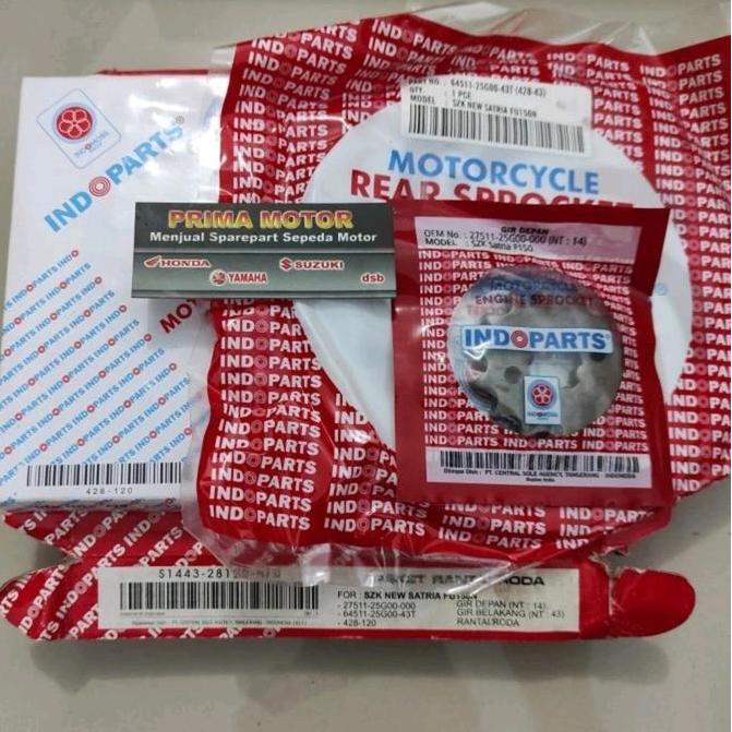 GEAR SET SATRIA FU NEW FACE INDOPART GIR SET SATRIA FU INDOPARTS