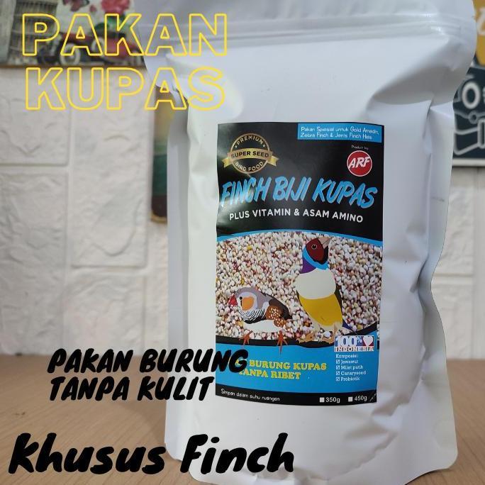 Dongmul- Pakan Burung Finch Bijian Kupas Tanpa Kulit Kemasan 800 Gram