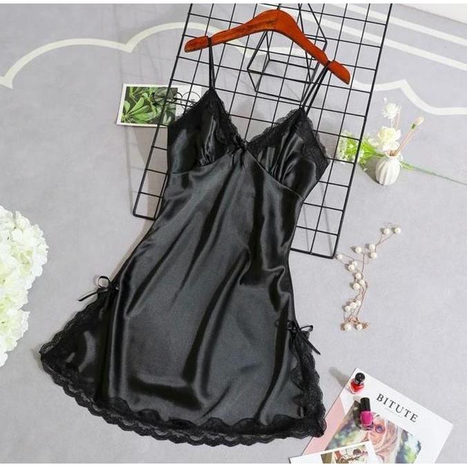 Promo Sans Fashion - Baju Tidur Wanita Lingerie Sexy / Dress Wanita Poly Spandek Py 377 Terbaru !!!