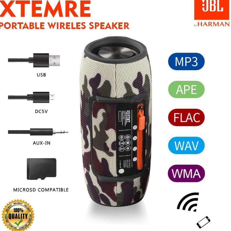 Speaker Bluetooth Jbl Xtreme Wireless Portable Highpower 20W Super Bass
